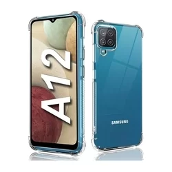 Samsung Galaxy A12 Telefontok - ütésálló átlátszó tok-4