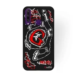 Huawei Y6p Telefontok - Graffiti No.193 mintás szilikon tok-1