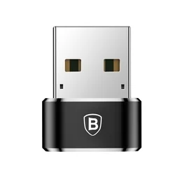 BASEUS CAAOTG-01 - TYPE-C (USB-C) bemenet USB kimenet, fekete adapter-1