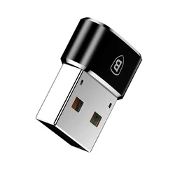 BASEUS CAAOTG-01 - TYPE-C (USB-C) bemenet USB kimenet, fekete adapter-5