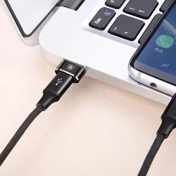 BASEUS CAAOTG-01 - TYPE-C (USB-C) bemenet USB kimenet, fekete adapter-6