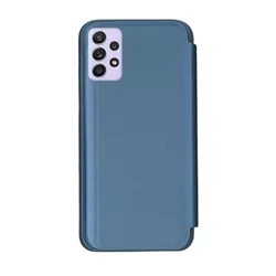 Samsung Galaxy A72 / A72 5G Telefontok - Kék Clear View Tok-3