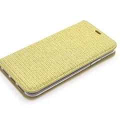 iPhone X / iPhone XS telefontok - kihajtható tok - arany (8719273268155)-4