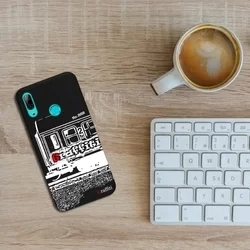 Huawei P Smart 2019 Telefontok - Graffiti No.222 mintás szilikon tok-3