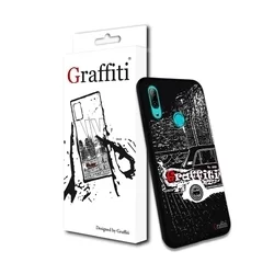 Huawei P Smart 2019 Telefontok - Graffiti No.223 mintás szilikon tok-2