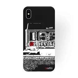 iPhone X Telefontok - Graffiti No.222 mintás szilikon tok-1
