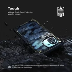 Telefontok Xiaomi Mi 11 5G - Ringke Fusion X terepmintás ütésálló tok-6