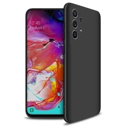 Samsung Galaxy A32 4G / LTE Telefontok - fekete szilikon tok-1