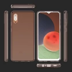 Samsung Galaxy A02 Telefontok - átlátszó szilikon tok-1