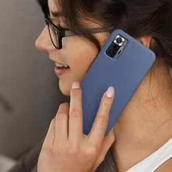 Xiaomi Redmi Note 10 Pro / Note 10 Pro Max Telefontok - kék szilikon tok-3