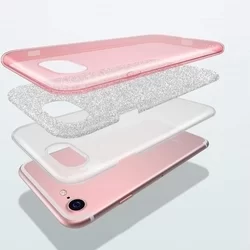 iPhone 7/8 Telefontok - pink Shiny tok-1