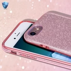 iPhone SE 2020 Telefontok - pink Shiny tok-2