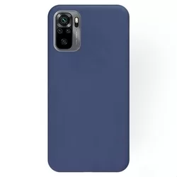 Xiaomi Redmi Note 10S Telefontok - kék szilikon tok-1