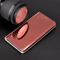 Samsung Galaxy S20 Ultra Telefontok - Rose Gold Clear View Tok-4