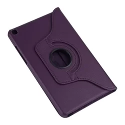 Samsung Galaxy Tab A 8.0 2019 Tablettok (SM-T290) - lila fordítható műbőr tablet tok-4