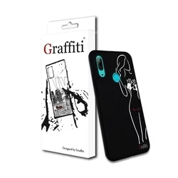 Huawei P Smart 2019 Telefontok - Graffiti No.227 mintás szilikon tok-2