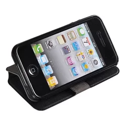 Telefontok Iphone XR  - könyvtok fekete-2