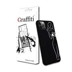 iPhone 12 Pro Max Telefontok - Graffiti No.227 mintás szilikon tok-2