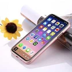 IPHONE XS Max telefontok - hátlap, i-jelly metal Mercury - rose gold-1