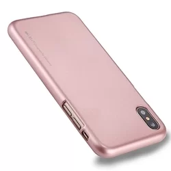 IPHONE XS Max telefontok - hátlap, i-jelly metal Mercury - rose gold-4