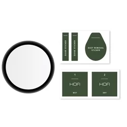 Huawei Watch 3 46mm - okosóra flexi fólia fekete kerettel-1