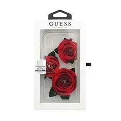 iPhone X / iPhone XS telefontok - Guess Kemény Tok Floral (3700740406816)-1