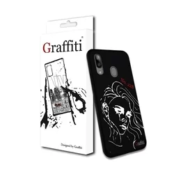 Samsung Galaxy A40 Telefontok - Graffiti No.228 mintás szilikon tok-2