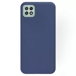 Samsung Galaxy A22 5G Telefontok - kék szilikon tok-2