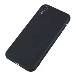 iPhone XR Telefontok - szilikon tok - Fekete -3
