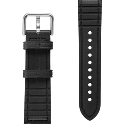 Samsung Galaxy Watch4 (40/42/44/46 mm) - SPIGEN RETRO FIT fekete bőr szíj-5