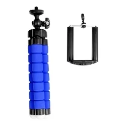 Hfmts 0028 Mini flexibilis tripod - (csatlakozó nélküli) - kék-4