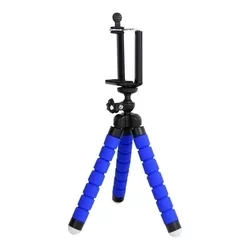 Hfmts 0028 Mini flexibilis tripod - (csatlakozó nélküli) - kék-1