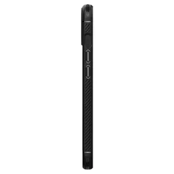 iPhone 13 mini Telefontok - SPIGEN Rugged Armor Fekete hátlap tok-4