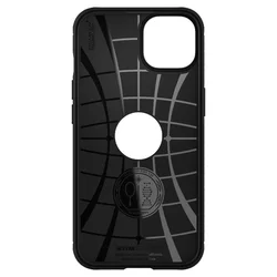 iPhone 13 mini Telefontok - SPIGEN Rugged Armor Fekete hátlap tok-3