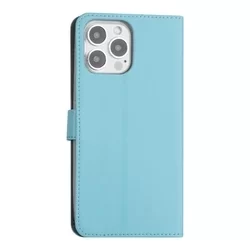 iPhone 13 Pro Max Telefontok - Kék ráhajtófüles könyvtok-1