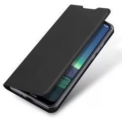 Telefontok Nokia 1.4 - Dux Ducis fekete flipcover tok-1