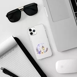 iPhone 13 Pro Telefontok - L Arte Summer Dream mintás átlátszó műanyag hátlap tok, szilikon kerettel-3