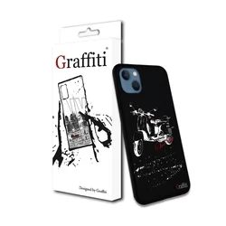iPhone 14 Telefontok - Graffiti No.184 mintás szilikon tok-2