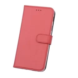 Telefontok Galaxy A6 Plus (2018) - Piros könyvtok (8719273274927)-2