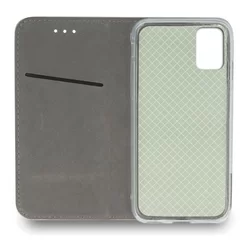Xiaomi Redmi 9T / POCO M3 Telefontok - Smart Magnetic kék szilikon keretes mágneses könyvtok-2