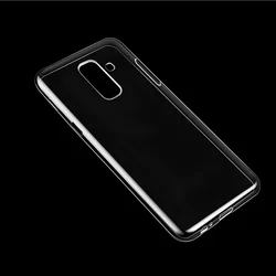 Samsung Galaxy A6 Plus (2018) Telefontok - Átlátszó szilikon tok-1