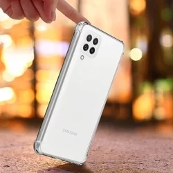 Samsung Galaxy A22 LTE / 4G Telefontok - ütésálló átlátszó tok-3