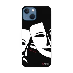 iPhone 13 mini Telefontok - Graffiti No.211 mintás szilikon tok-1