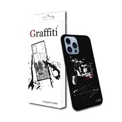 iPhone 13 Pro Max Telefontok - Graffiti No.184 mintás szilikon tok-2
