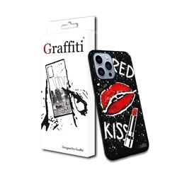 iPhone 13 Pro Max Telefontok - Graffiti No.188 mintás szilikon tok-1