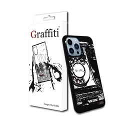 iPhone 13 Pro Max Telefontok - Graffiti No.189 mintás szilikon tok-1