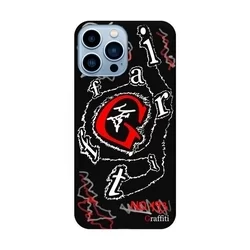 iPhone 13 Pro Max Telefontok - Graffiti No.193 mintás szilikon tok-1