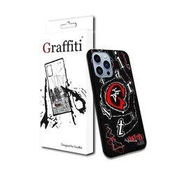 iPhone 13 Pro Max Telefontok - Graffiti No.193 mintás szilikon tok-2