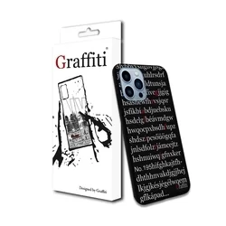 iPhone 13 Pro Max Telefontok - Graffiti No.195 mintás szilikon tok-2