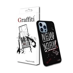 iPhone 13 Pro Max Telefontok - Graffiti No.204 mintás szilikon tok-1